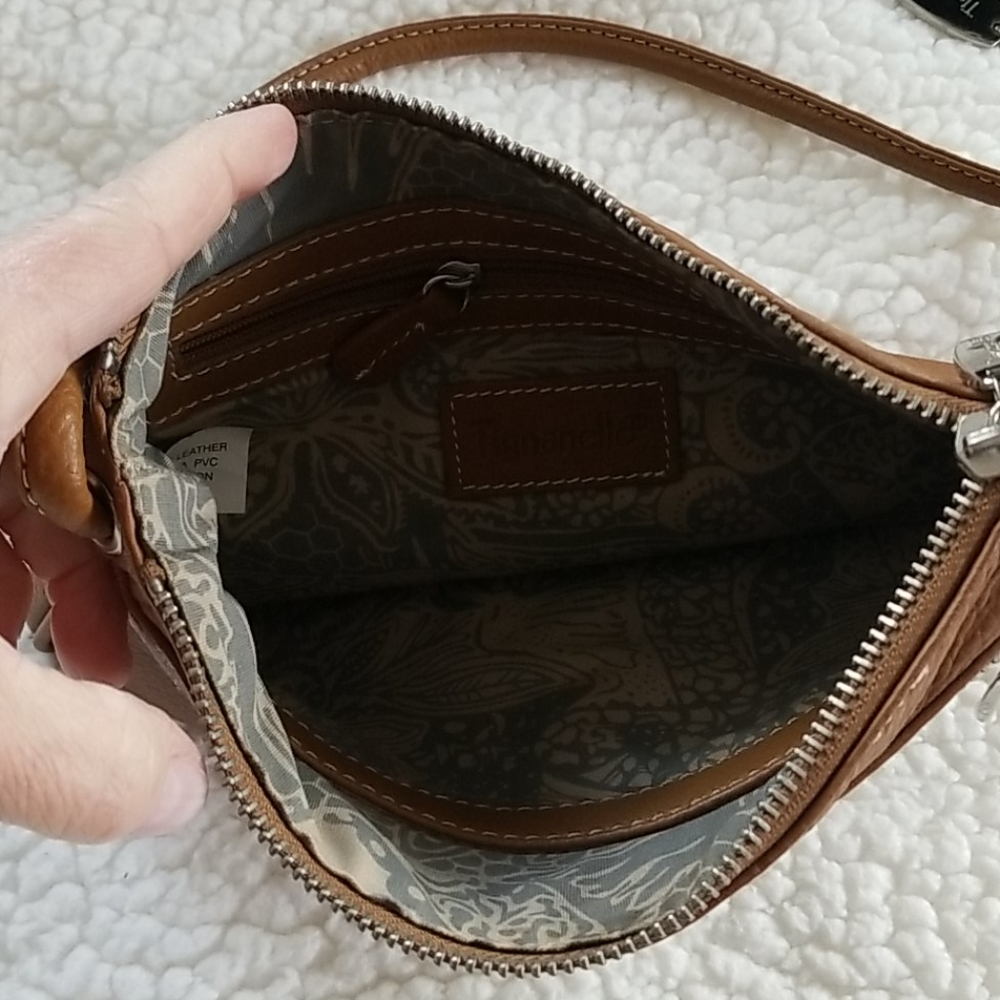 Tignanello Pebbled Leather Crossbody - Picture 4 of 7